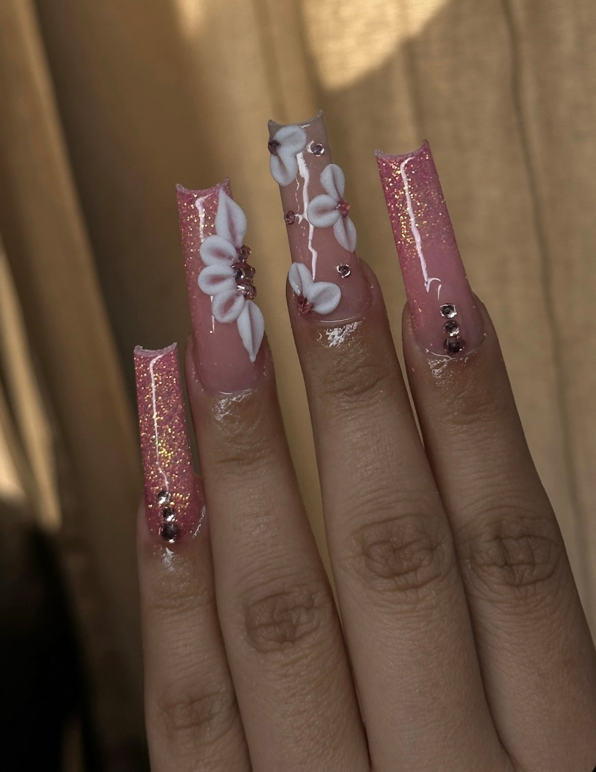 Acrylic Powder- Pink Daisy