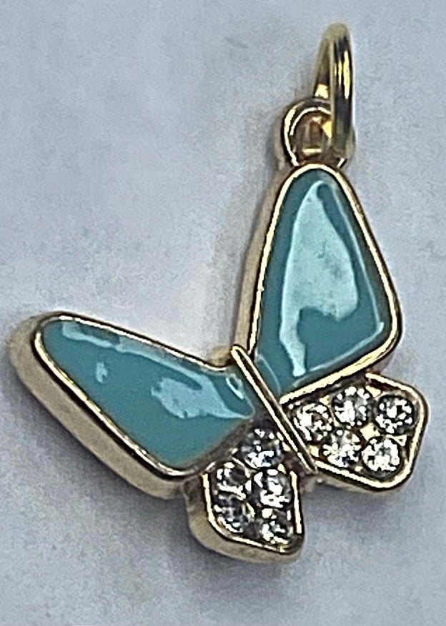 Butterfly Nail Rhinestones