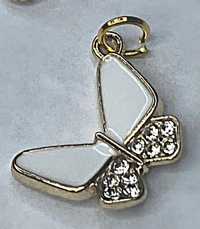 Butterfly Nail Rhinestones