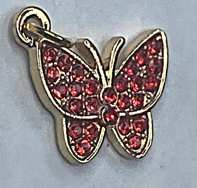 Butterfly Nail Rhinestones