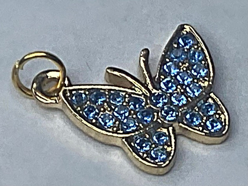 Butterfly Nail Rhinestones