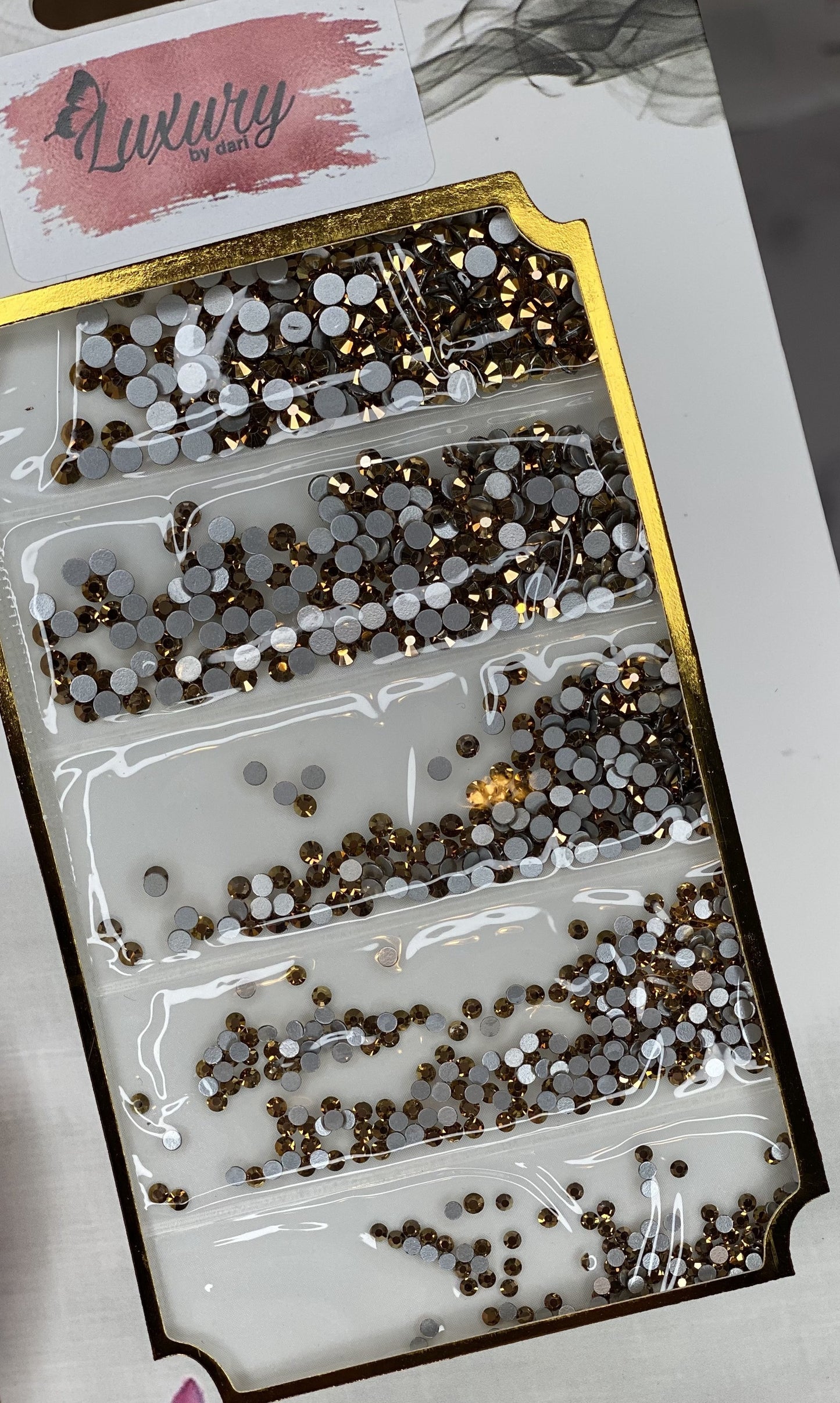 Rhinestones Mix- Gold Pack