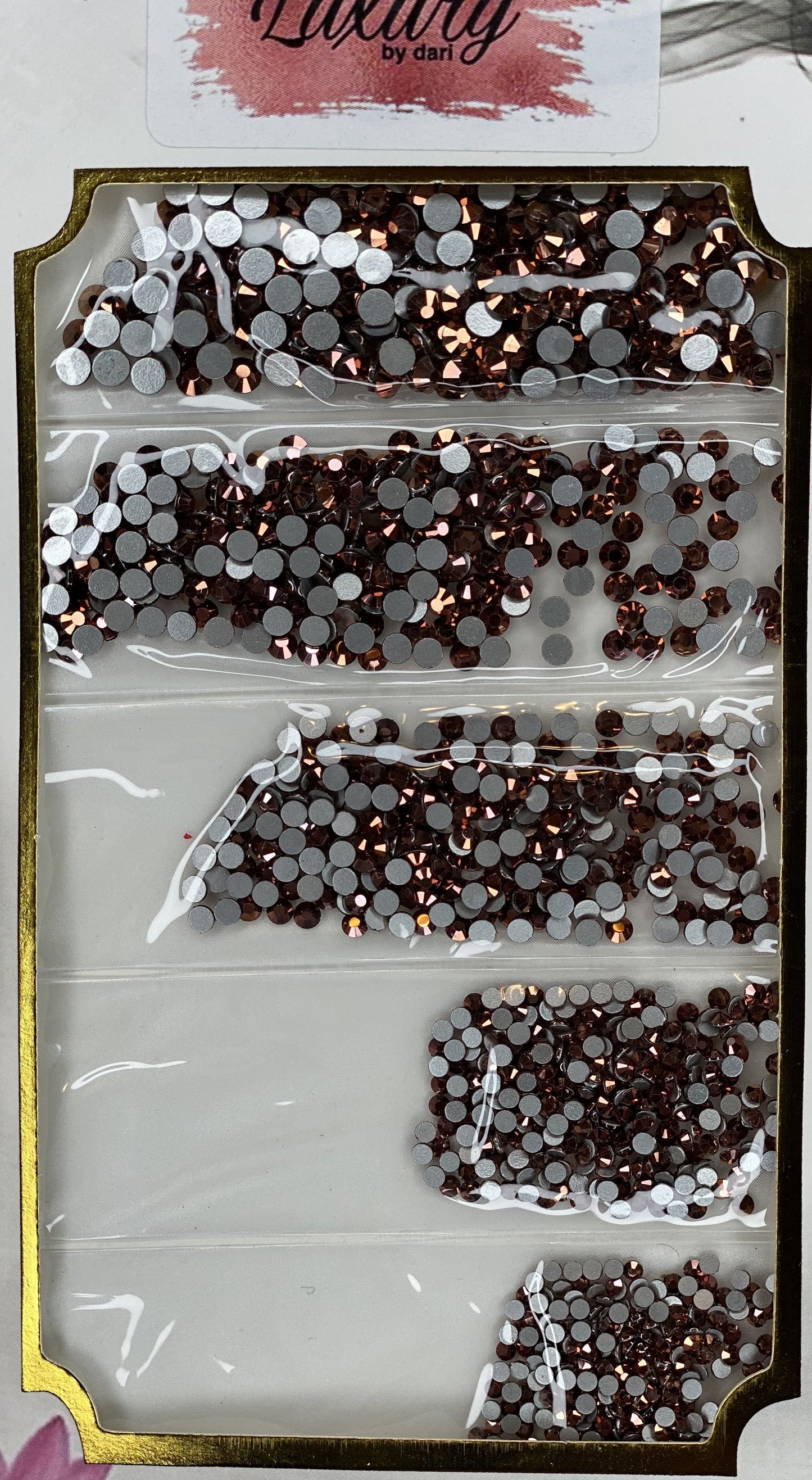 Rhinestones Mix- Rose Gold Pack