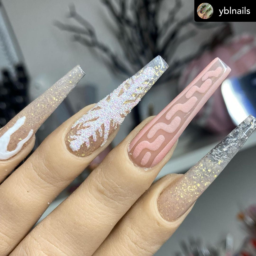 Slow-drying acrylics