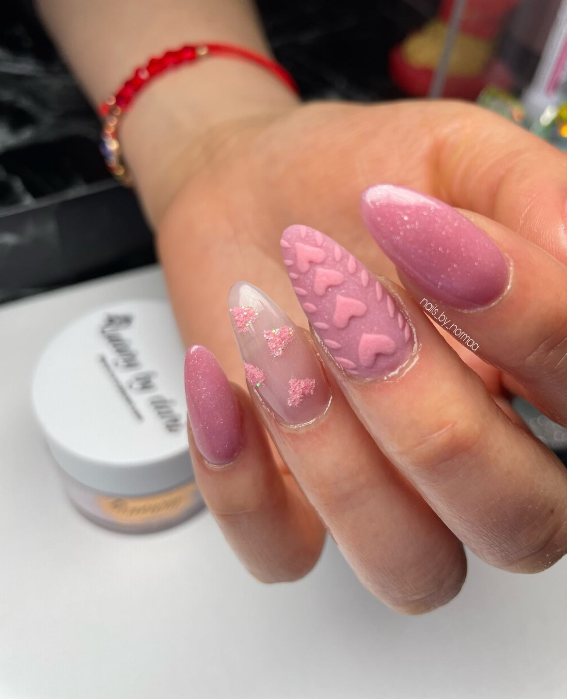 Premium nail art powder