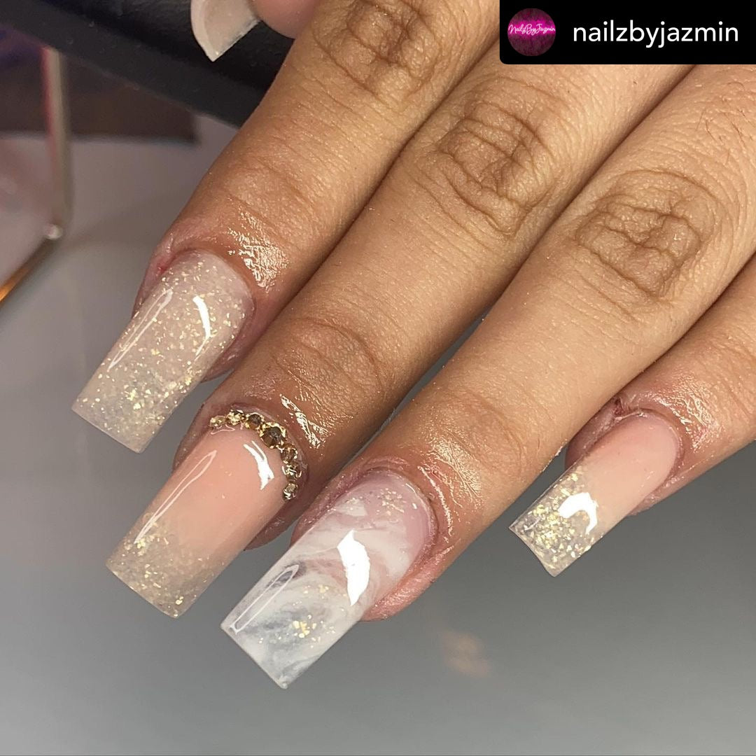 Nail art powders
