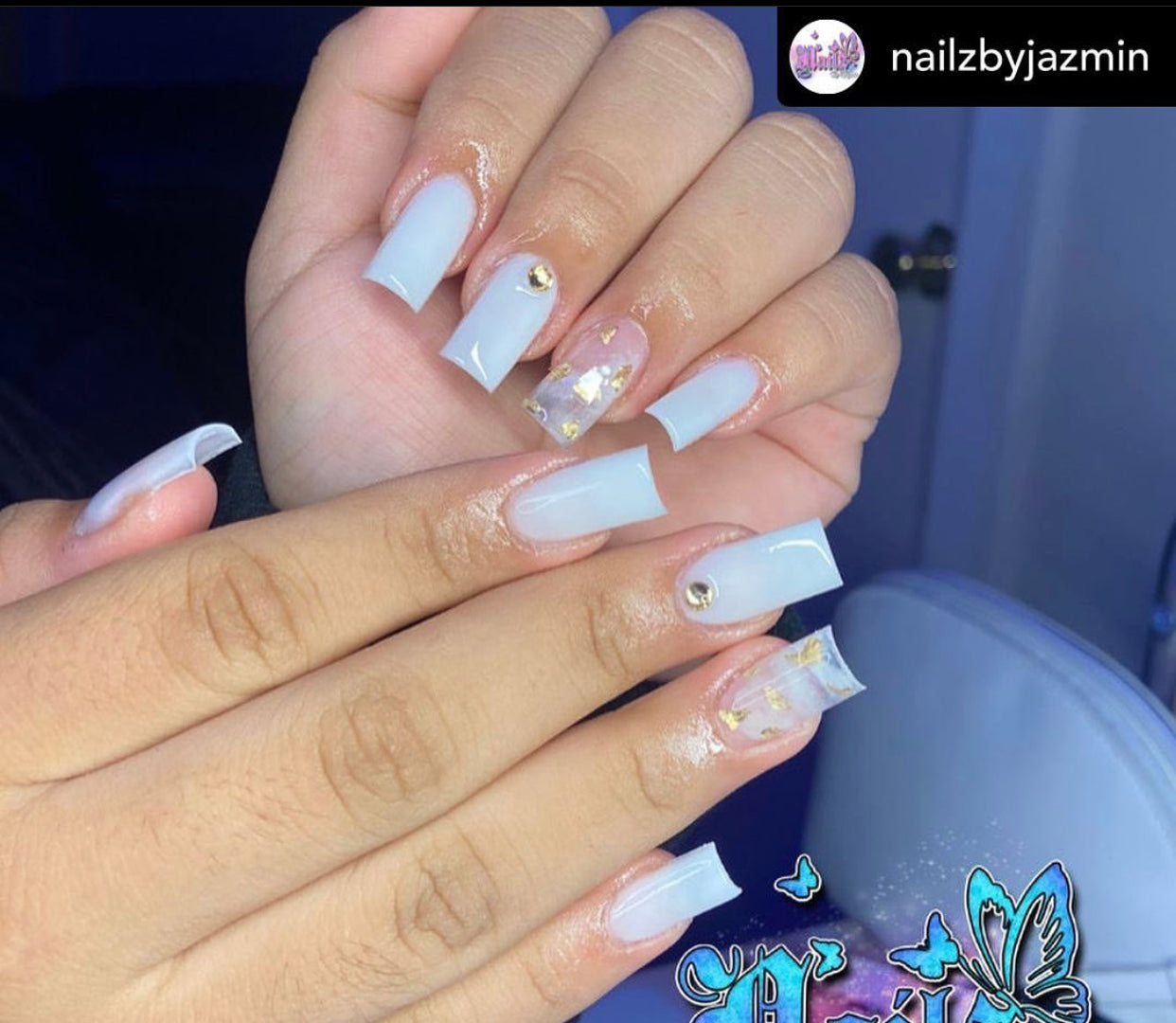 Nail art powder