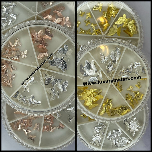 Butterfly Nail Gems