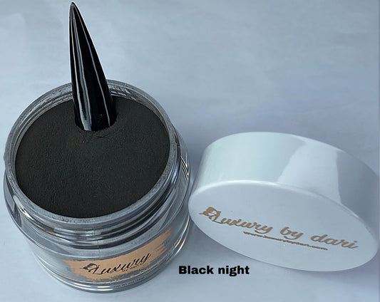 Acrylic Powder- Black Night