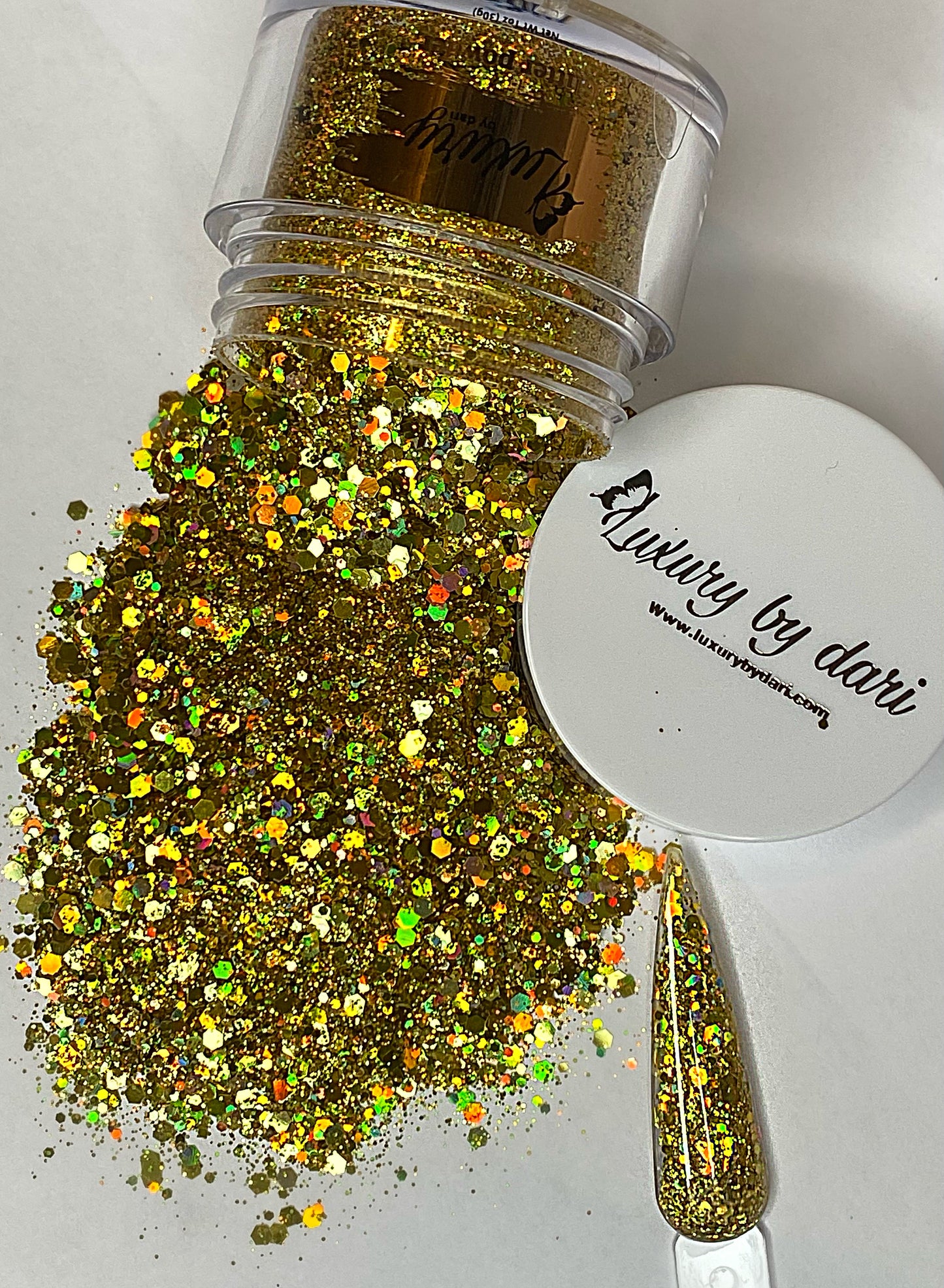 Glitter- Gold Confetti