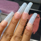 Square XL curved Nail Tips