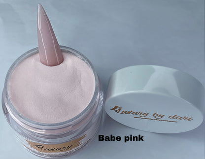 Babe Pink Acrylic Powder.