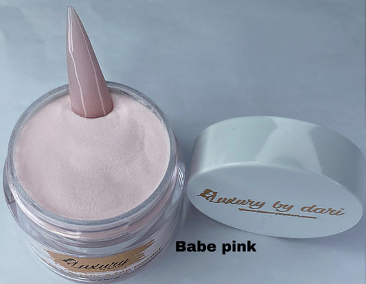 Babe Pink Acrylic Powder.