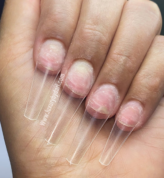 Coffin Short Nail Tips