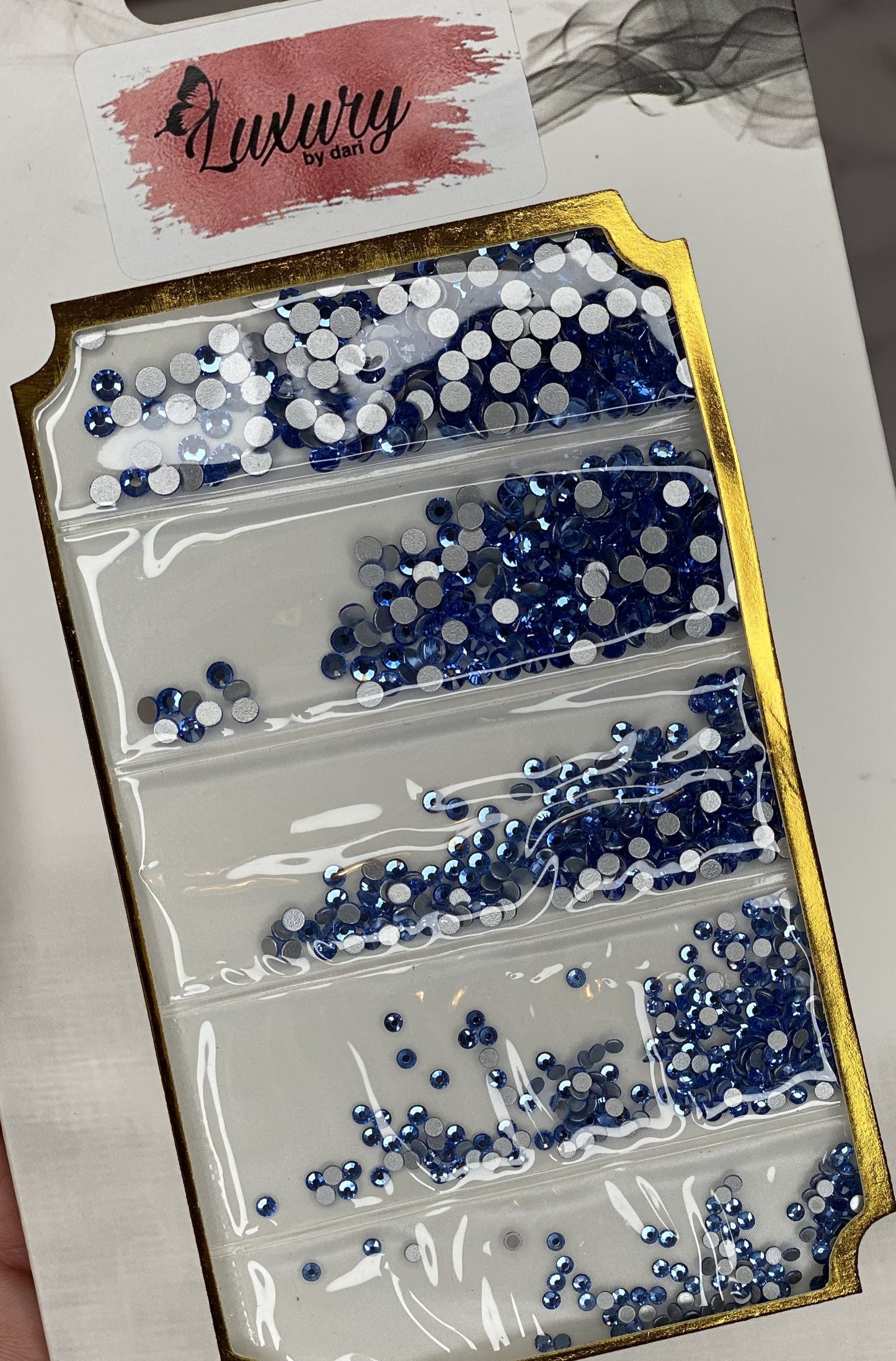 Rhinestones Mix- Light Blue Pack