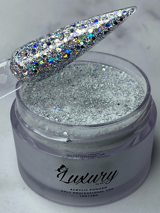 Acrylic Powder- Silver Bliss